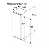 Bosch Series 6 Integrated Larder Fridge  | KIR81ADD0G
