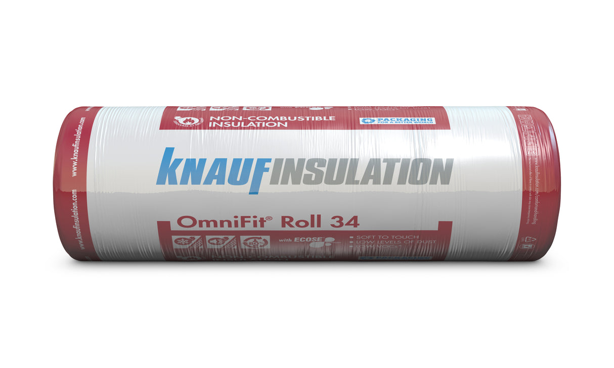Knauf Insulation OmniFit Roll 34 (Uncut) 180mm | 416113
