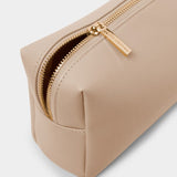 Katie Loxton Secret Message Soft Tan Makeup Bag | KLB2682