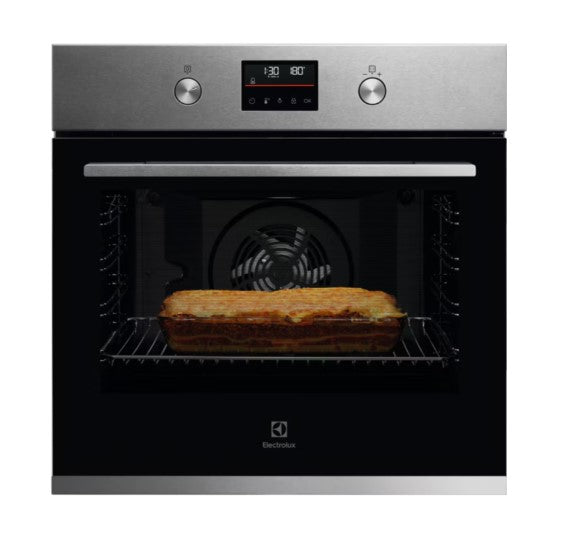 Electrolux Pyroclean Built-In Electric Single Oven - Stainless Steel | KOFFP46TX