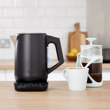 Ninja Black Perfect Temperature 1.7L 3000W Kettle - Black | KT200UK