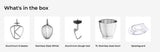Kenwood Titanium Chef Baker XL 7L 1200W Mixer - White │ KVL65.001WH
