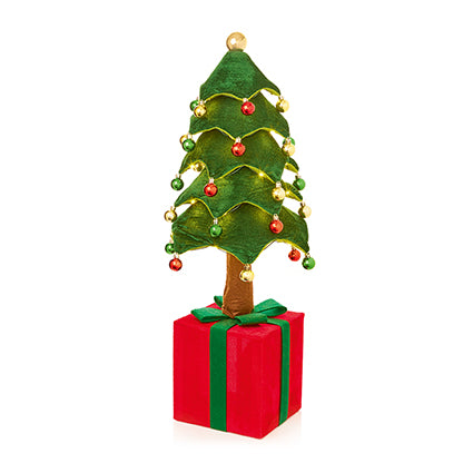 88cm Battery Operated Lit Christmas Tree with LED | LB251249