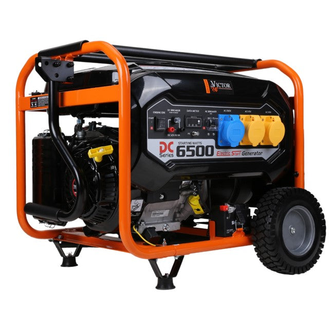 Victor Petrol Generator 5kW 389cc | LC6500DCS