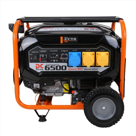Victor Petrol Generator 5kW 389cc | LC6500DCS