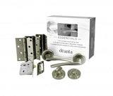 Skellig Satin Nickle Bathroom Box Set | LHH012