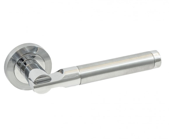 Killylea Satin Chrome Handles & Escutcheon | LHH209