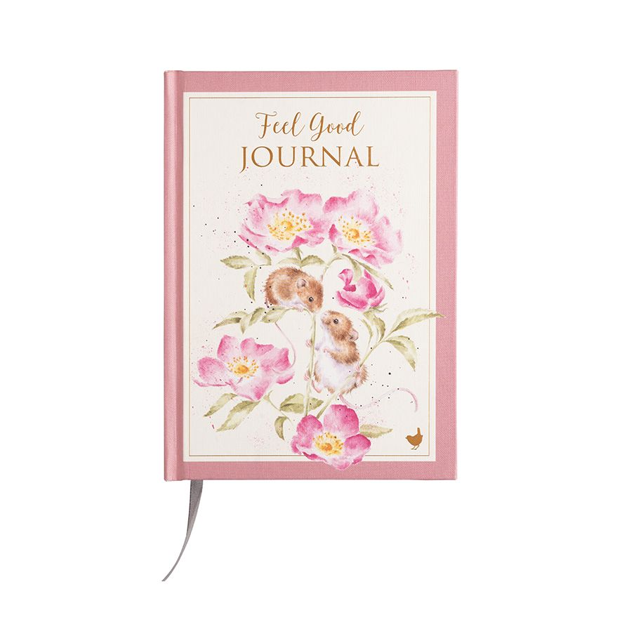Wrendale Little Whispers Mouse Feel Good Journal | LJR001