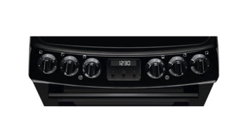 Electrolux 55cm Freestanding Electric Cooker - Black | LKR555100B