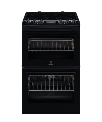 Electrolux 55cm Freestanding Electric Cooker - Black | LKR555100B