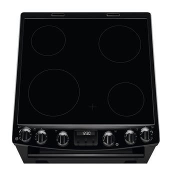 Electrolux 60cm Freestanding Electric Cooker - Black | LKR655200K