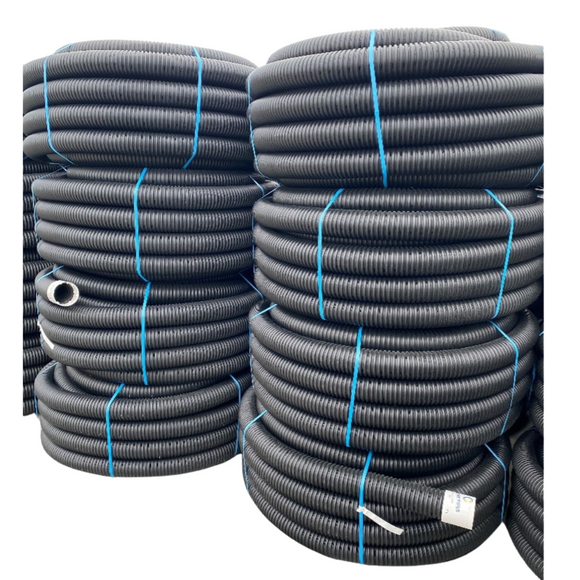 100mm x 50m Land Drainage Coil | LP100-50