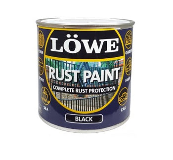 Lowe Rust Paint - Black 500ml | LRBL0075