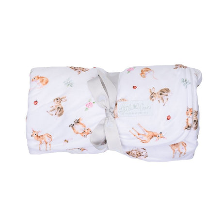 Wrendale Little Forest Woodland Animal Baby Blanket | LTW-BB001