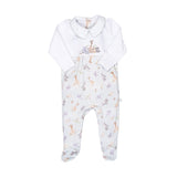 Wrendale Little Savannah African Animal Printed Babygrow (0-3 months) | LTW-BGP009