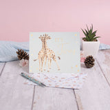 Wrendale Double The Joy Giraffe Card | LTW-OC004