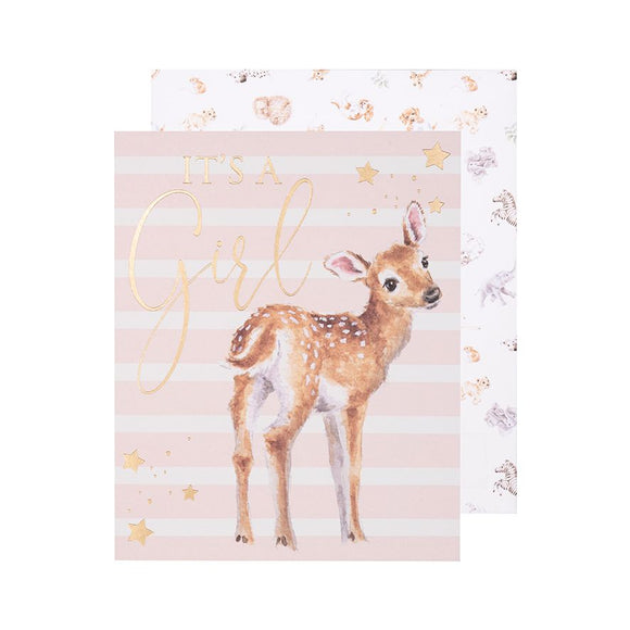 Wrendale Loved Deerly Deer Card | LTW-OC005