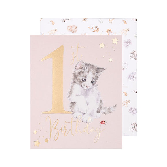 Wrendale A Purrrfect Day Cat Card | LTW-OC008