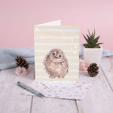 Wrendale Hoot Hoot Hooray Owl Card | LTW-OC013