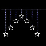 FlexiBrights Curtain Light with Neon White Star | LV261554W