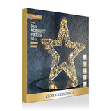 Golden Elegance Twist Star with 240 Warm White LED | LV263108