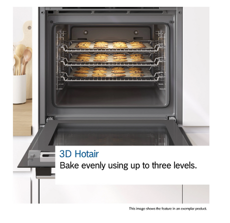 Bosch Series 4 Built-In Double Oven | MBA533BS3B