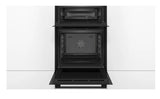 Bosch Series 4 Built-in Double Oven - Black | MBS533BB0B