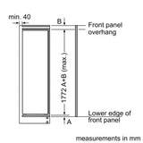 Neff N 30 Integrated Under Larder Fridge | KI1811SE0G