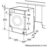 Neff Integrated 7/4 kg Washer Dryer | V6320X2GB