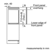 Neff N 70 Integrated Under Counter Freezer | GI1216DE0