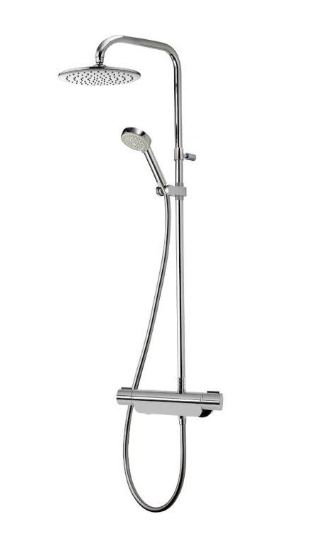 Aqualisa Midas 220 Mixer Shower Column - Chrome | MD220SC