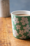 Mikasa Wax Resist Green Flower Mug 360ml | MKMUG06