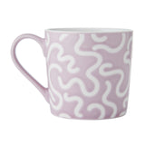 Mikasa Textured Purple Swirl Mug 360ml | MKMUG19