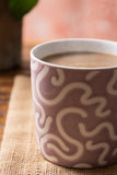 Mikasa Textured Purple Swirl Mug 360ml | MKMUG19