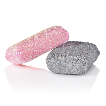 Minky Extra Thick Sparkle Scourers 2 Pack │ MNK320484