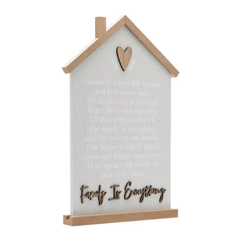 Moments House Verse Plaque Family Is Everything | MO158