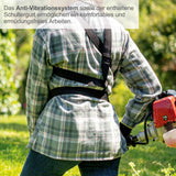 Scheppach Petrol Multi-Garden Tool - 1.5 HP 2-Stroke Petrol Engine Recoil Starter  5-in-1 Function | MTC42-5P
