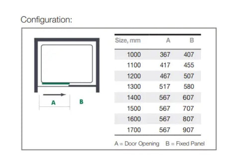 Merlyn Mbox Sliding Shower Door In Recess