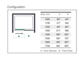 Merlyn Mbox Sliding Shower Door In Recess