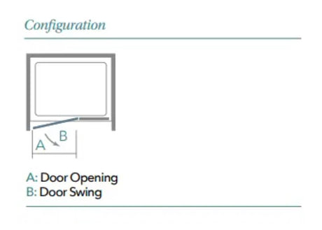 Merlyn 6 Series Pivot Shower Door