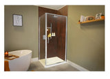 Merlyn 6 Series Sleek Infold Door With or Without Side Panel - Chrome