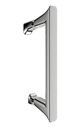 Merlyn 6 Series Sleek Sliding Shower Door - Brushed Brass