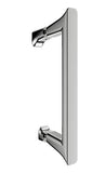 Merlyn 6 Series Sleek Sliding Shower Door - Brushed Brass