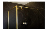 Merlyn Arysto Sleek Framed Wetroom Panels - Matt Black