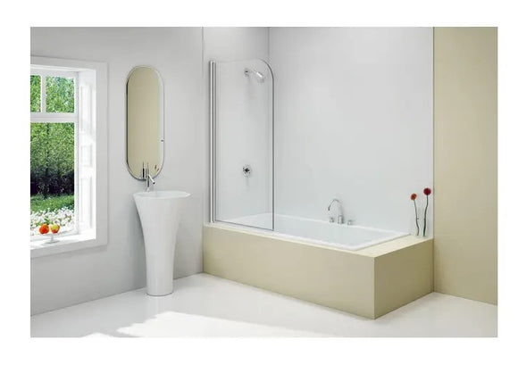 Merlyn MB11 Single Curved Panel Bath Screen