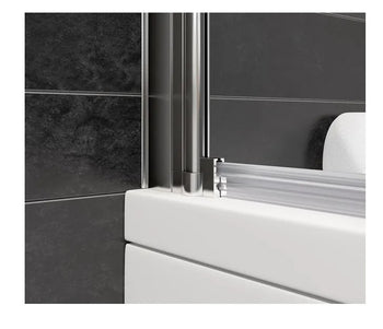 Merlyn MB3 2 Panel Curved Bath Screen