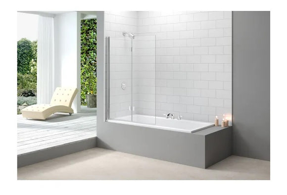 Merlyn MB8 2 Panel Folding Bath Screen