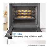 Bosch Series 4 Built-Under Double Oven | NBS533BB0B