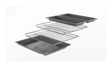 Bosch Series 4 Built-Under Double Oven | NBS533BS0B