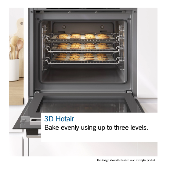 Bosch Series 4 Built-Under Double Oven | NBS533BS0B